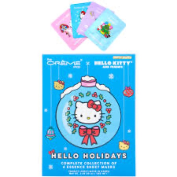 Hello Holidays Hello Kitty and Friends Essence Masks x4 NIB - Picture 2 of 2